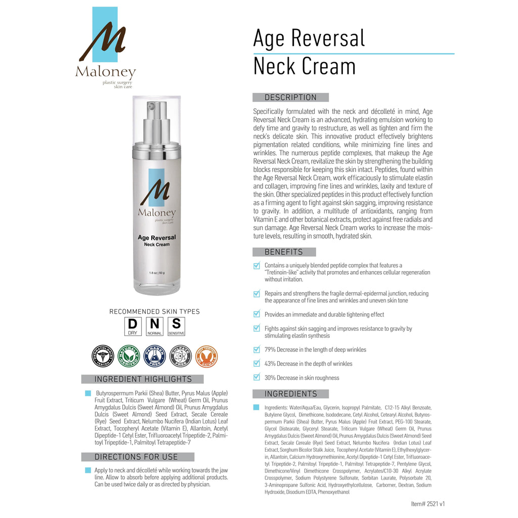 Age Reversal Neck Cream