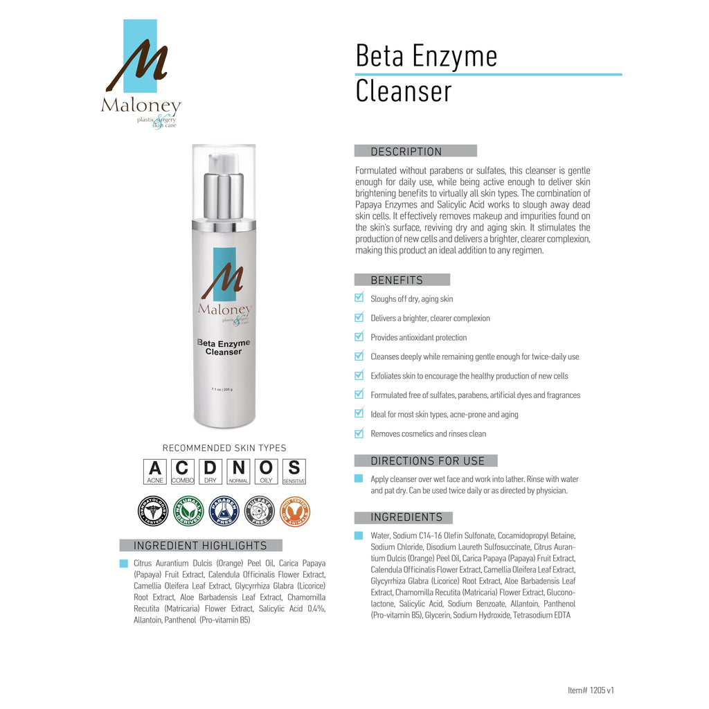Beta Enzyme Cleanser