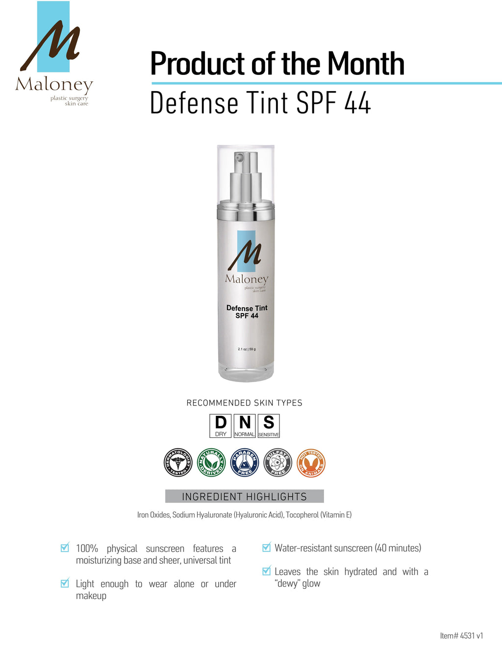 Defense Tint SPF 44