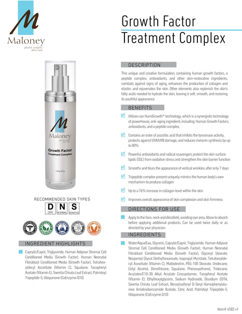 Growth Factor Treatment Complex