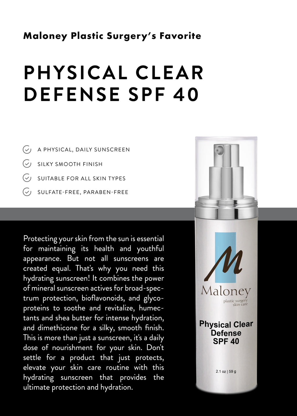 Physical Clear Defense SPF 40