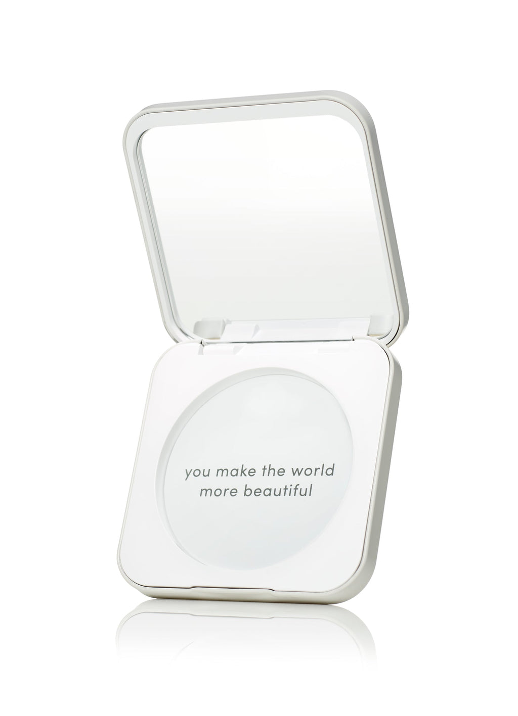 Refillable Compact - White