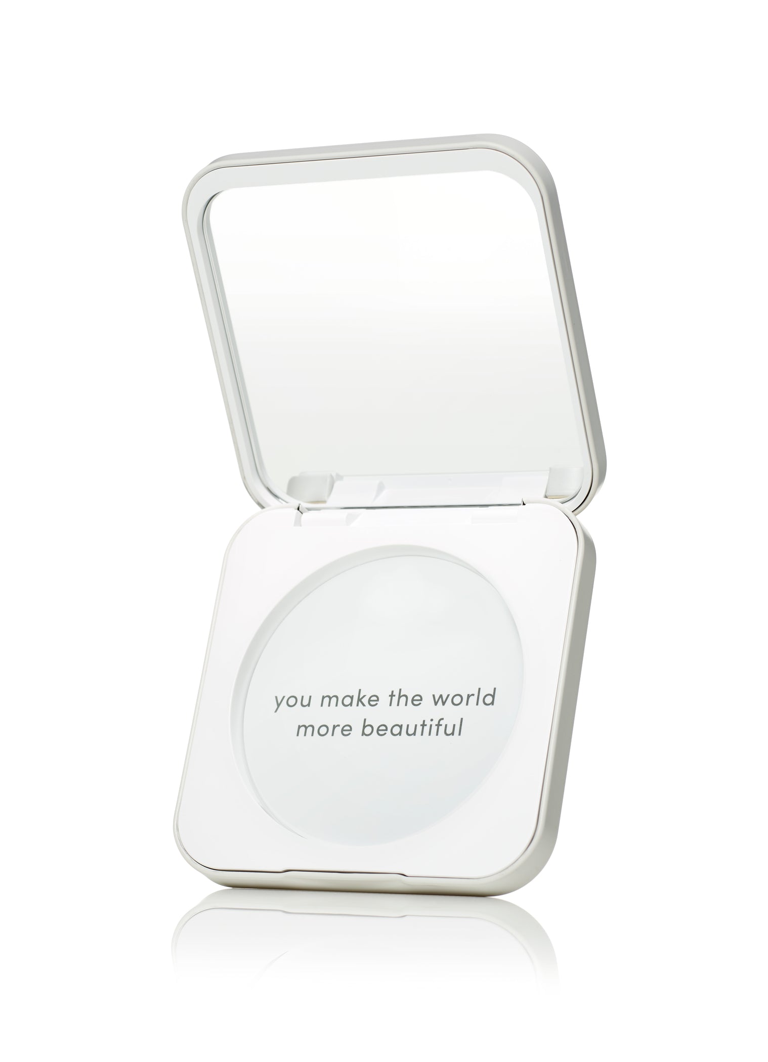 Refillable Compact - White
