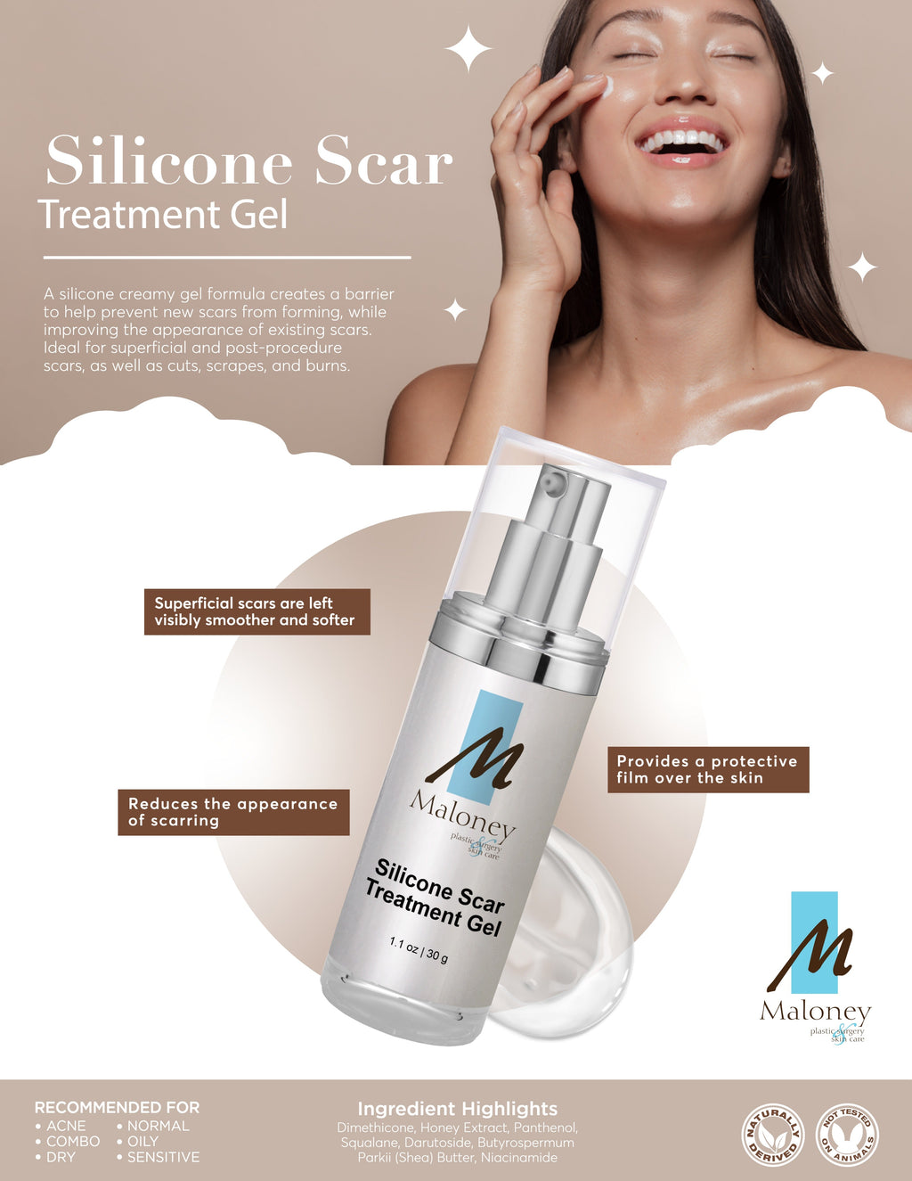 Silicone Scar Treatment Gel
